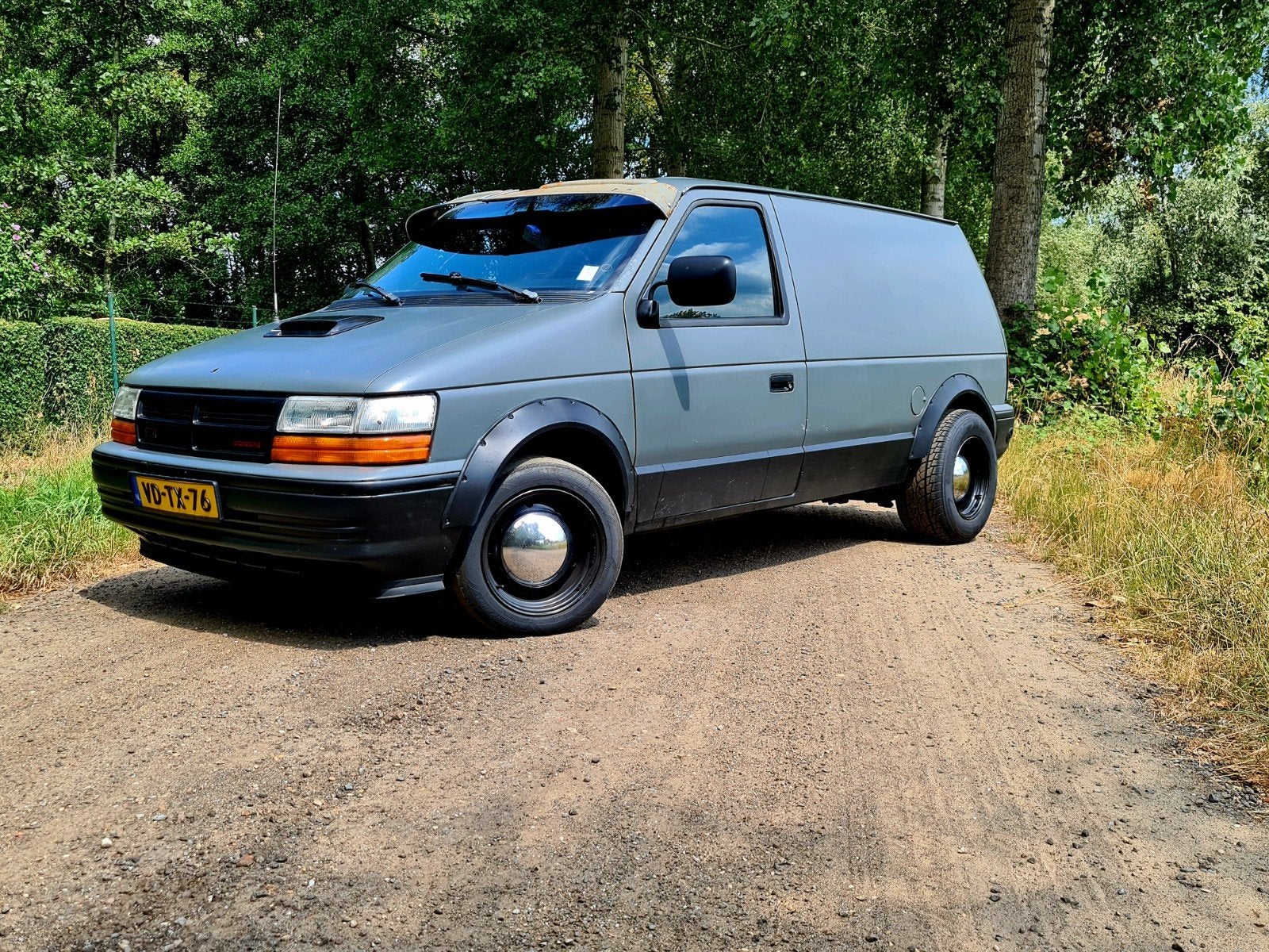 Dodge Mini-ram VAN 1992 Grijs 3.0 v6 benzine!, Particulier, Dodge, 3 stoelen, 140 pk