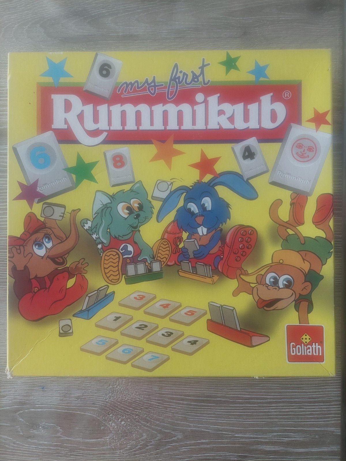 My First Rummikub - Educatief Spel voor Jonge Kinderen, Hobby en Vrije tijd, Drie of vier spelers, Ophalen of Verzenden, Zo goed als nieuw