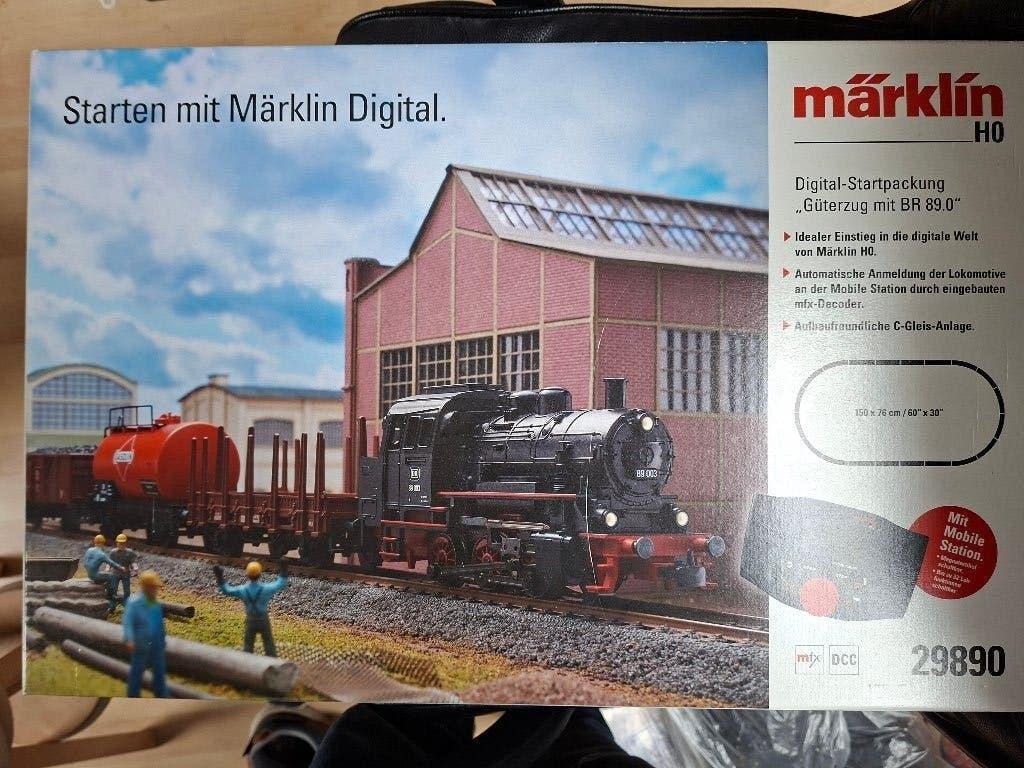 MARKLIN STARTSET 29890, Hobby en Vrije tijd, Wisselstroom, Treinset, Ophalen of Verzenden, Zo goed als nieuw