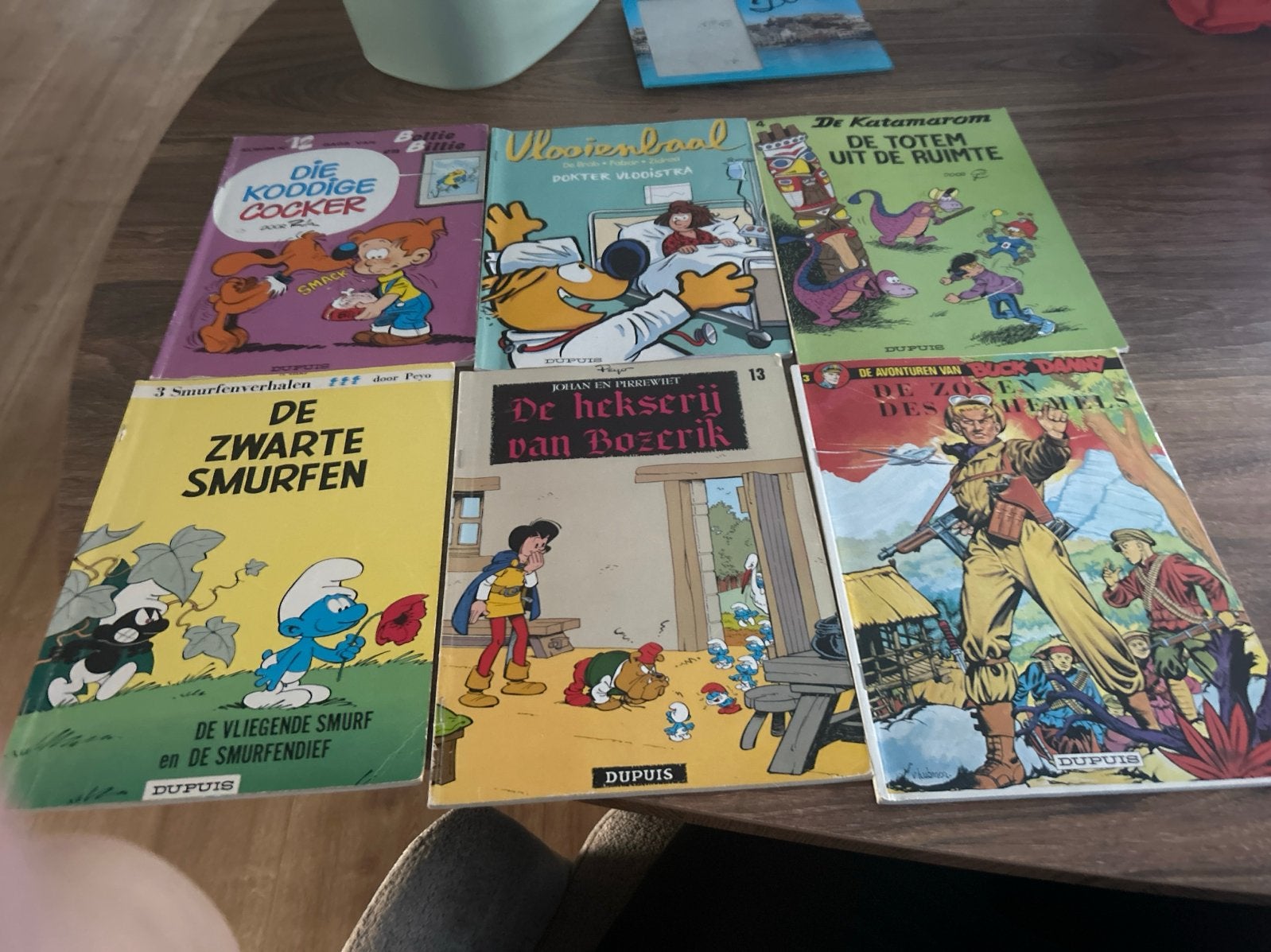 Oude Diverse stripboeken:Smurfen, en meer, Boeken, Meerdere stripboeken, Ophalen of Verzenden, Gelezen