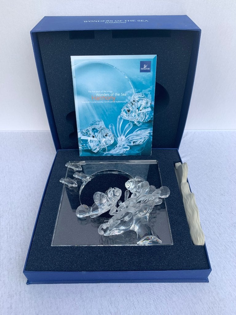 Swarosvki Wonders of the Sea, Harmony, OVP, Certificaat., Verzamelen, Swarovski, Ophalen of Verzenden, Nieuw, Figuurtje