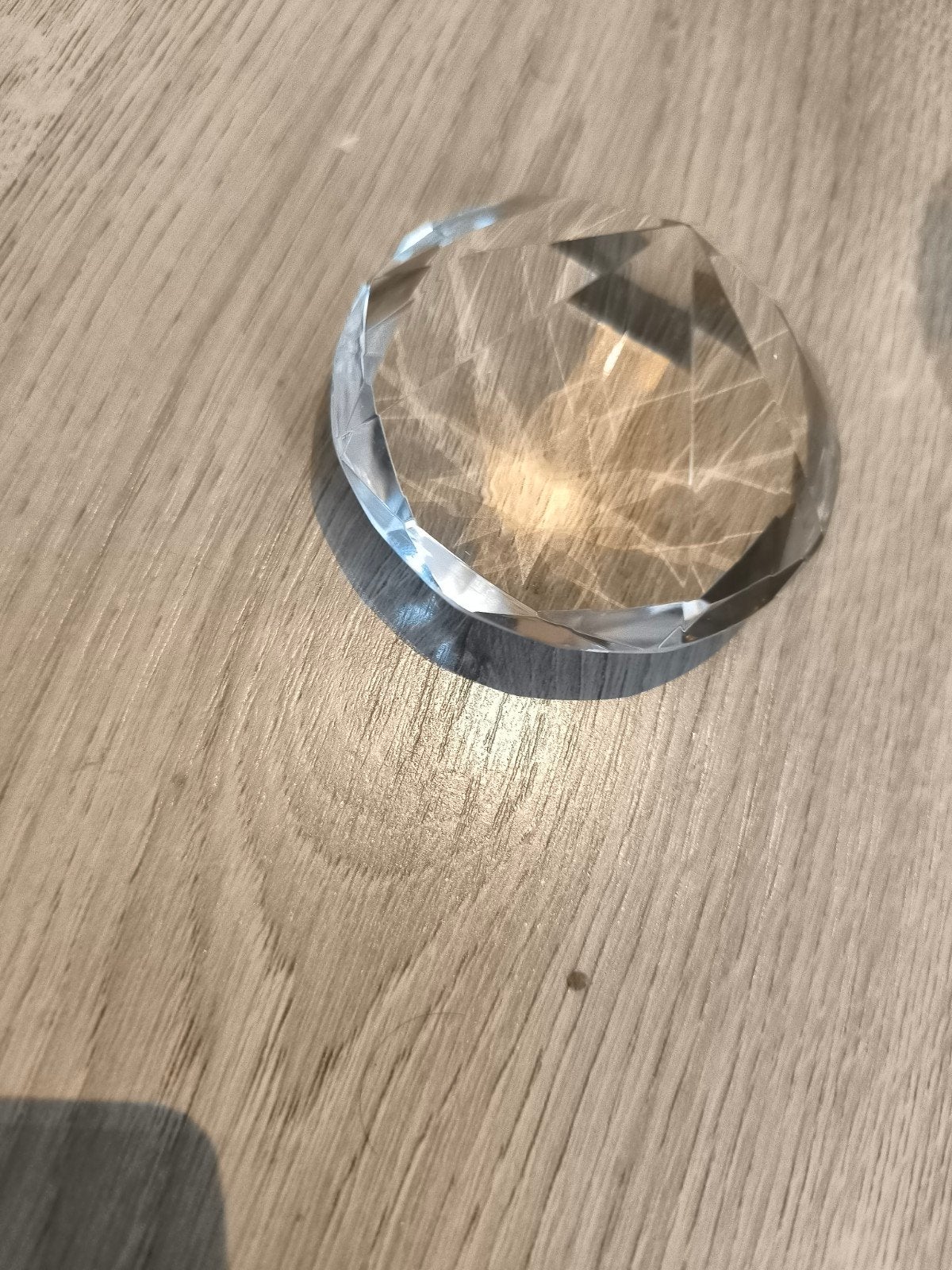 diamant vorm glas, Verzenden