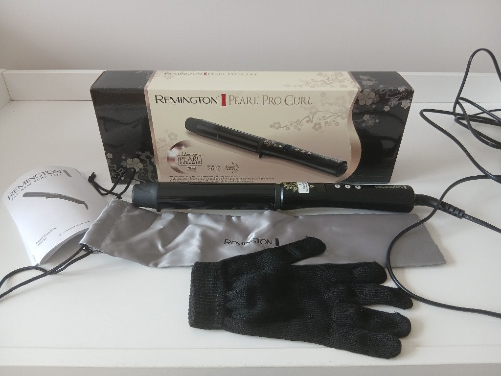 Remington Pearl Pro Curl Krultang 32mm - Nieuw, Verzenden, Nieuw, Krultang of Stijltang
