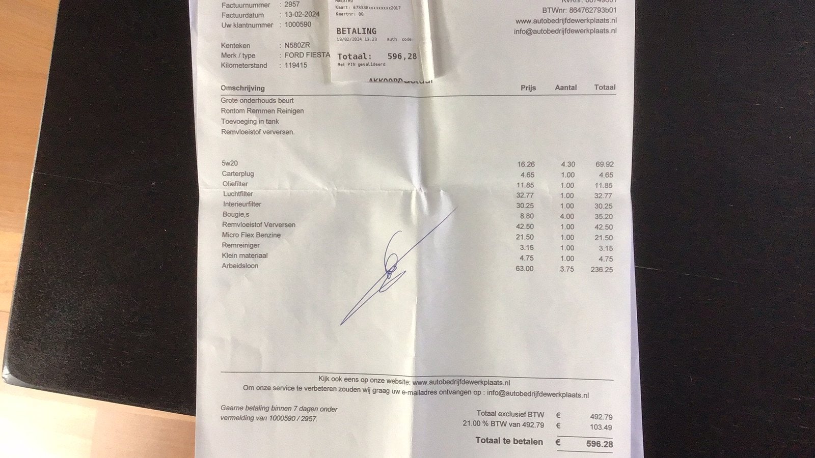 Foto 23 van Ford Fiësta1.25 82pk 5d 2015,grote beurt gehad +distributie