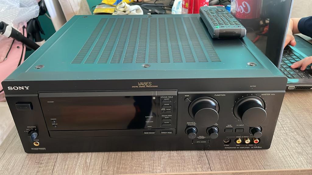 Sony VA8ES High End versterker (in topstaat), Gebruikt, Ophalen of Verzenden, Sony, 120 watt of meer