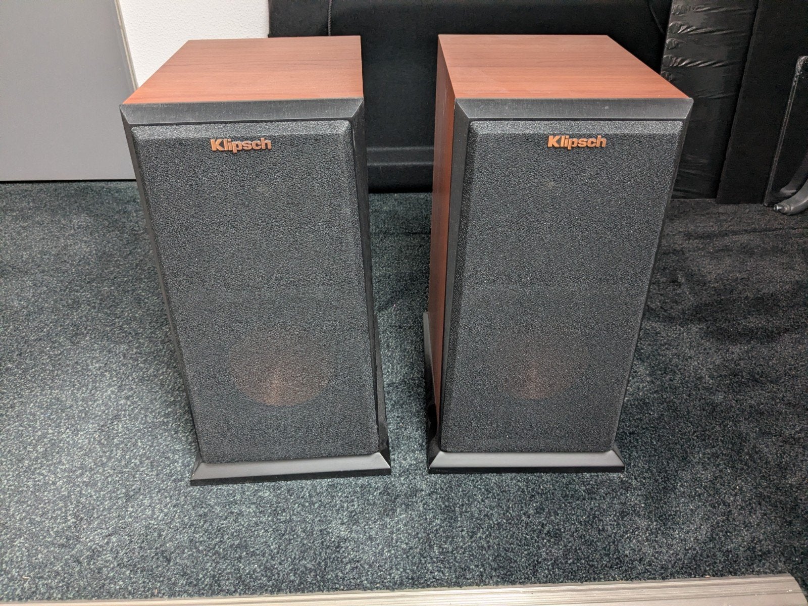 Klipsch RP-150M Boekenplank Speakers - Perfect Geluid, Zo goed als nieuw, 60 tot 120 watt, Front, Rear of Stereo speakers, Ophalen