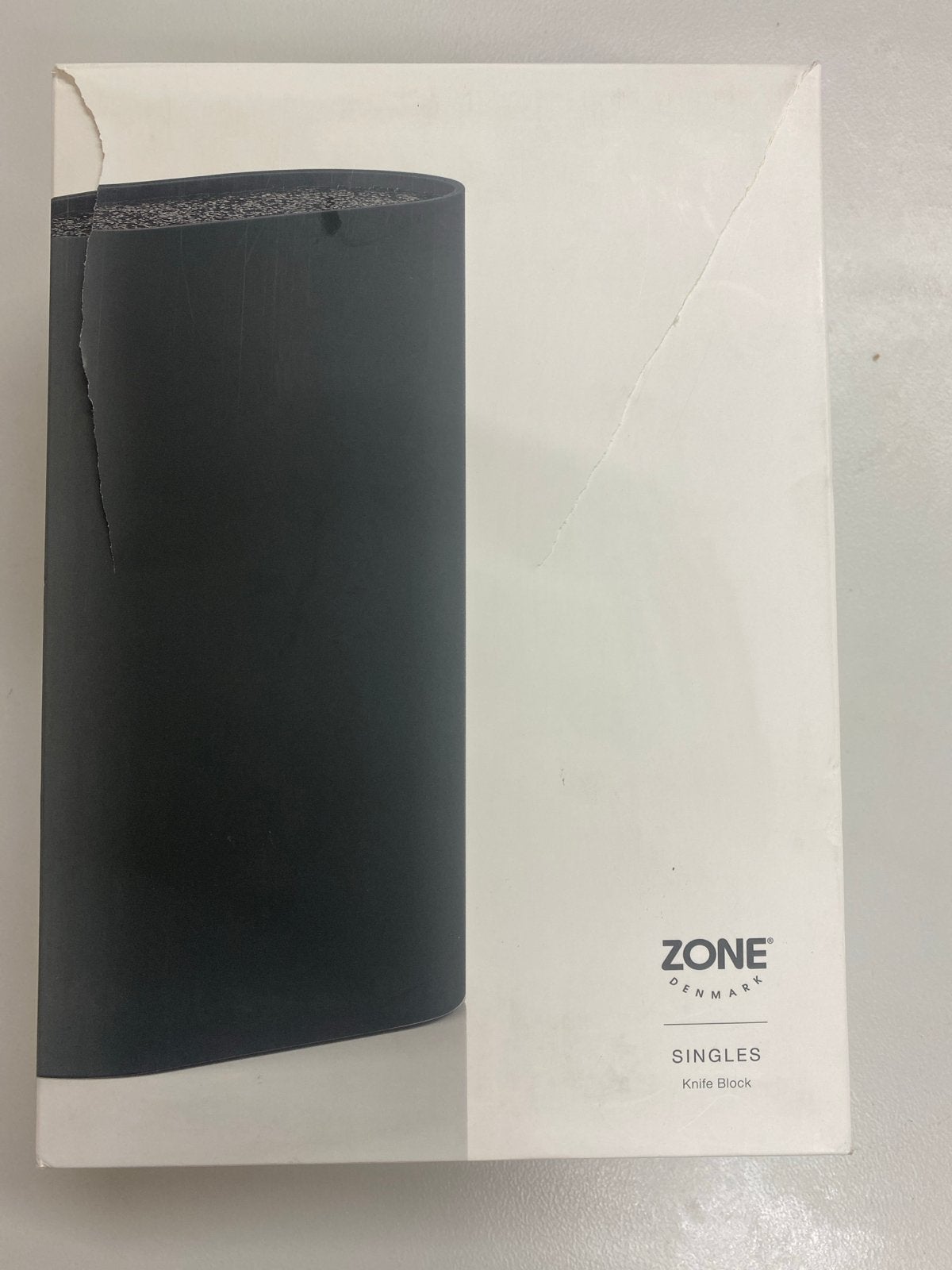 Nieuw Zone Denmark Singles Knife Block Zwart, Overige typen, Kunststof, Onbekend, Nieuw