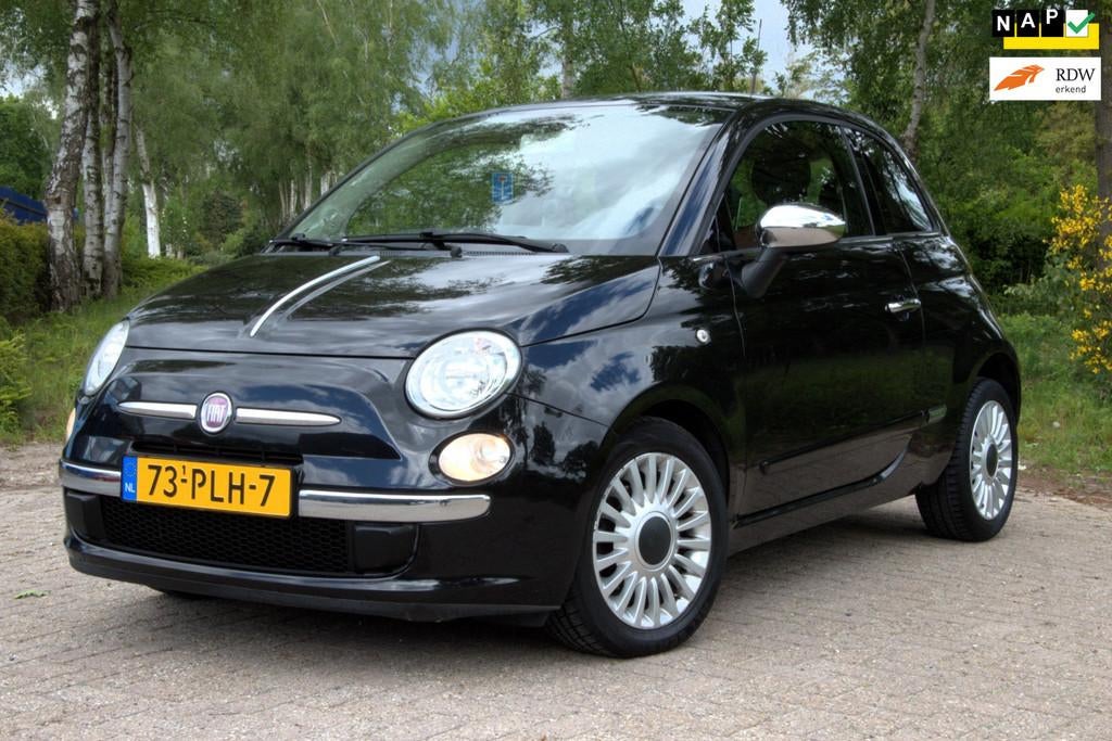 Fiat 500 0.9 TwinAir Lounge NAP, Pano. Navi Schuif kantel Cl, Auto's, Fiat, Voorwielaandrijving, Euro 5, 86 pk, Gebruikt