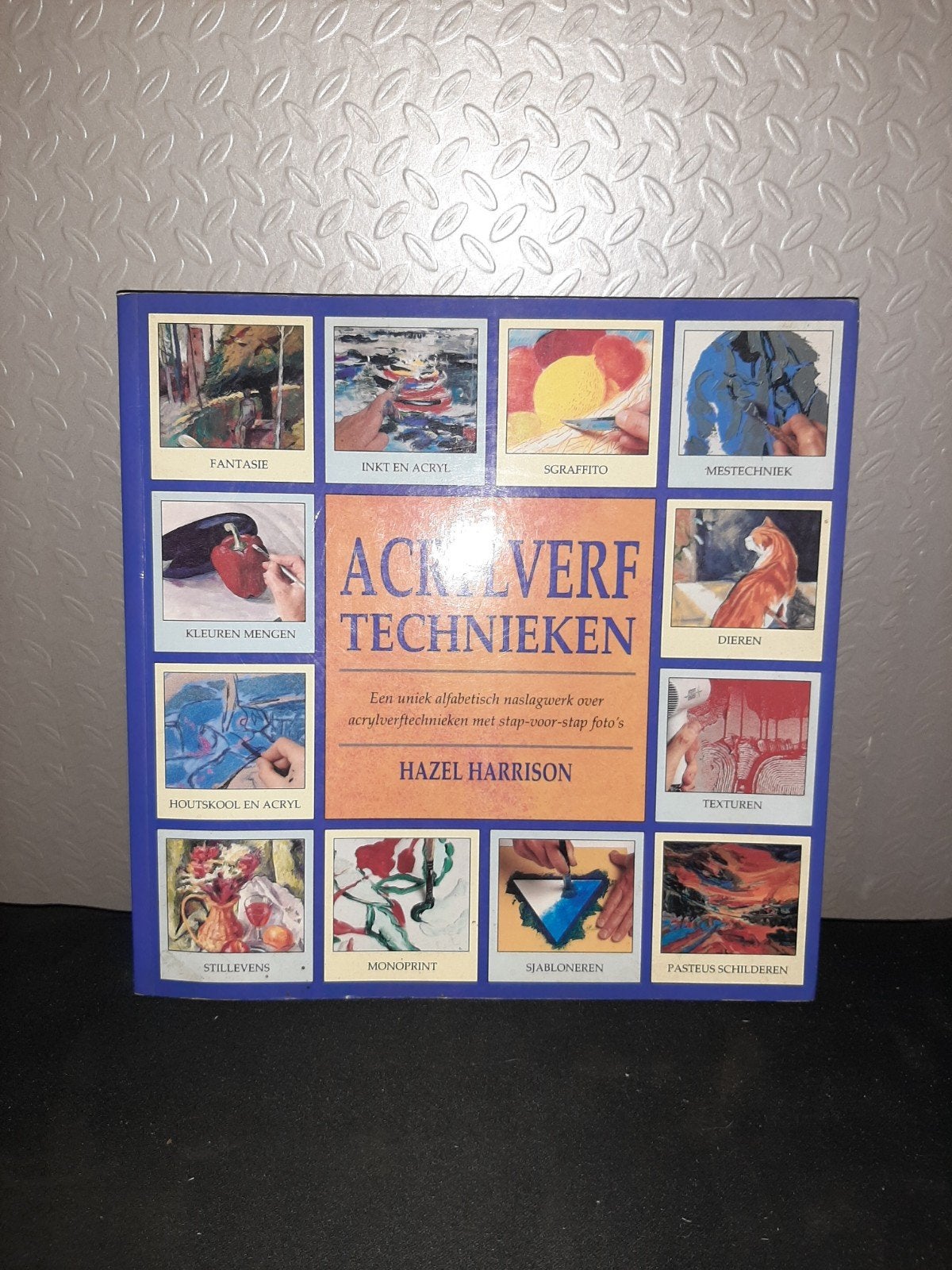 Acrylverf Technieken - Hazel Harrison, Ophalen of Verzenden, Zo goed als nieuw