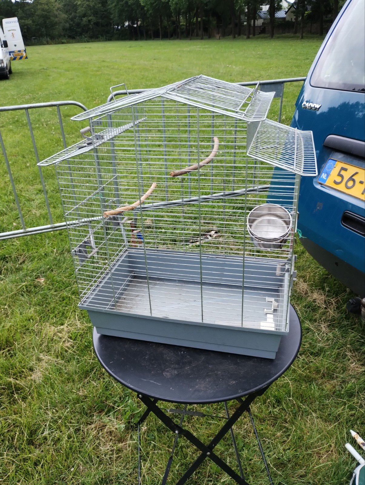 Het vogelkooi, Ophalen, Zo goed als nieuw, Metaal, Vogelkooi