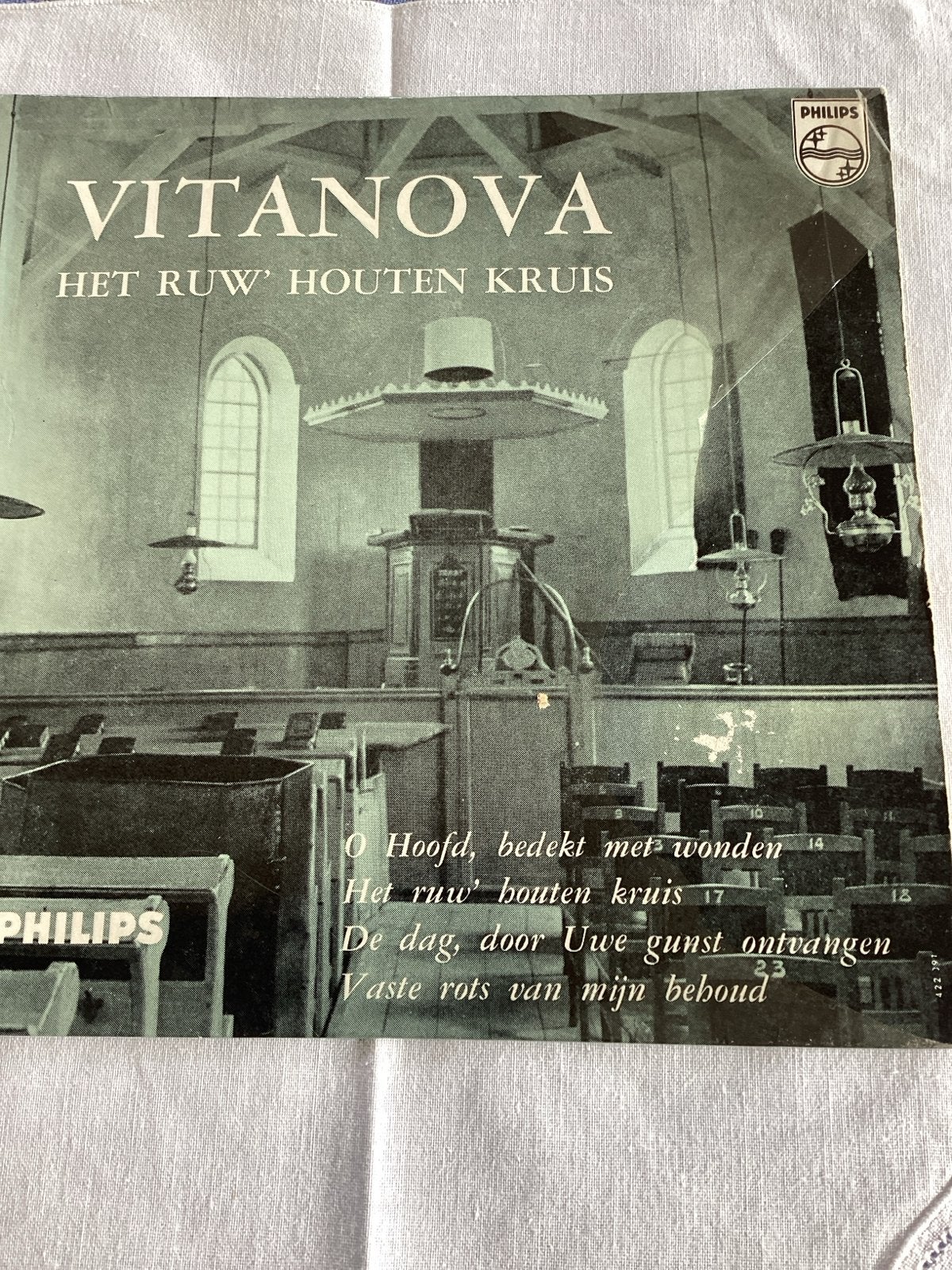 Vitanova - Het Ruw' Houten Kruis (Vinyl EP), Gebruikt, 7 inch, Ophalen of Verzenden, EP