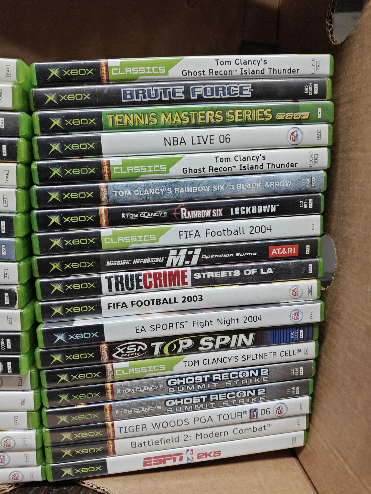 PARTIJ 38 Xbox Classic Games spelletjes, Gebruikt, One Microsoft Way, Redmond, WA 98052, USA, Microsoft, 1 speler