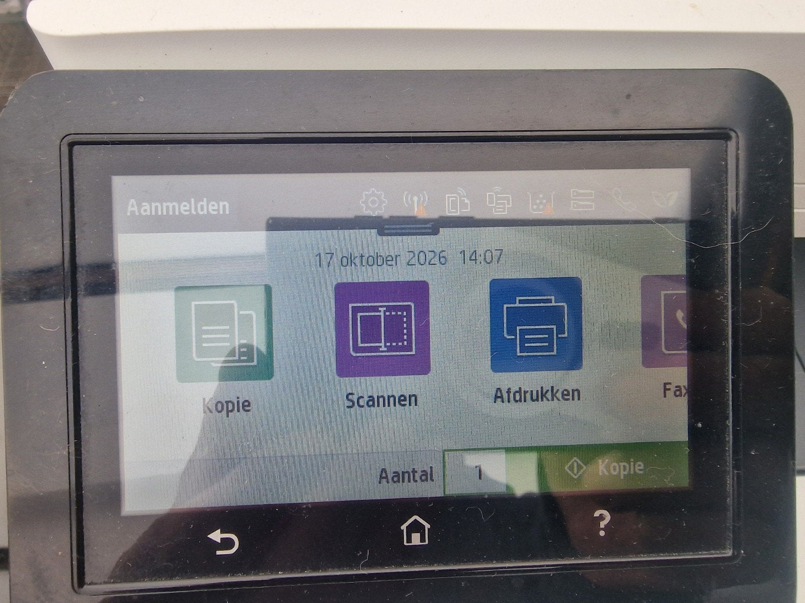 HP Color LaserJet Pro MFP M479fdw All-in-One Printer, Ophalen, Gebruikt, All-in-one, Draadloos