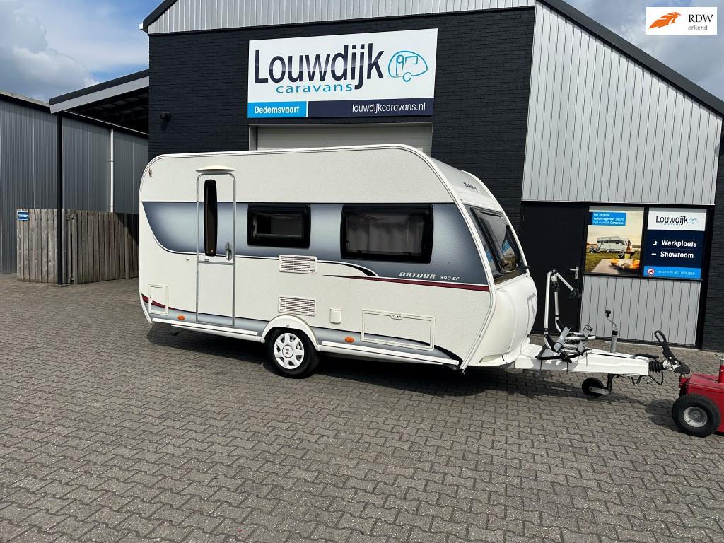 HOBBY On Tour 390 SF ’17 (Vastbed, 971kg), Caravans en Kamperen, Caravans, Vast bed, Hobby, Bedrijf, 750 - 1000 kg