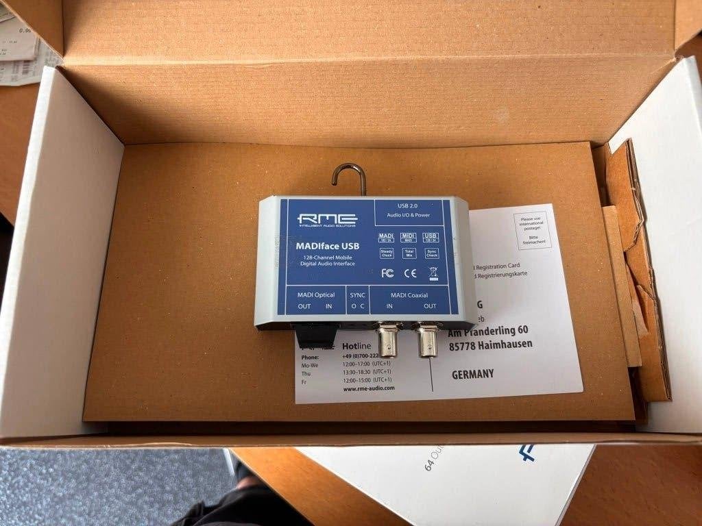 RME Madiface USB (1 beschikbaar € 450 per stuk), Audio, RME, RME, Zo goed als nieuw