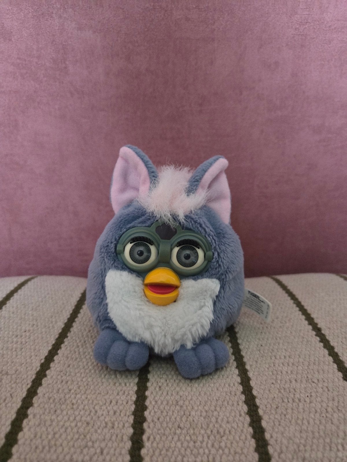 Blauw grijze furby buddies elephant, Ophalen of Verzenden, Zo goed als nieuw, Overige typen