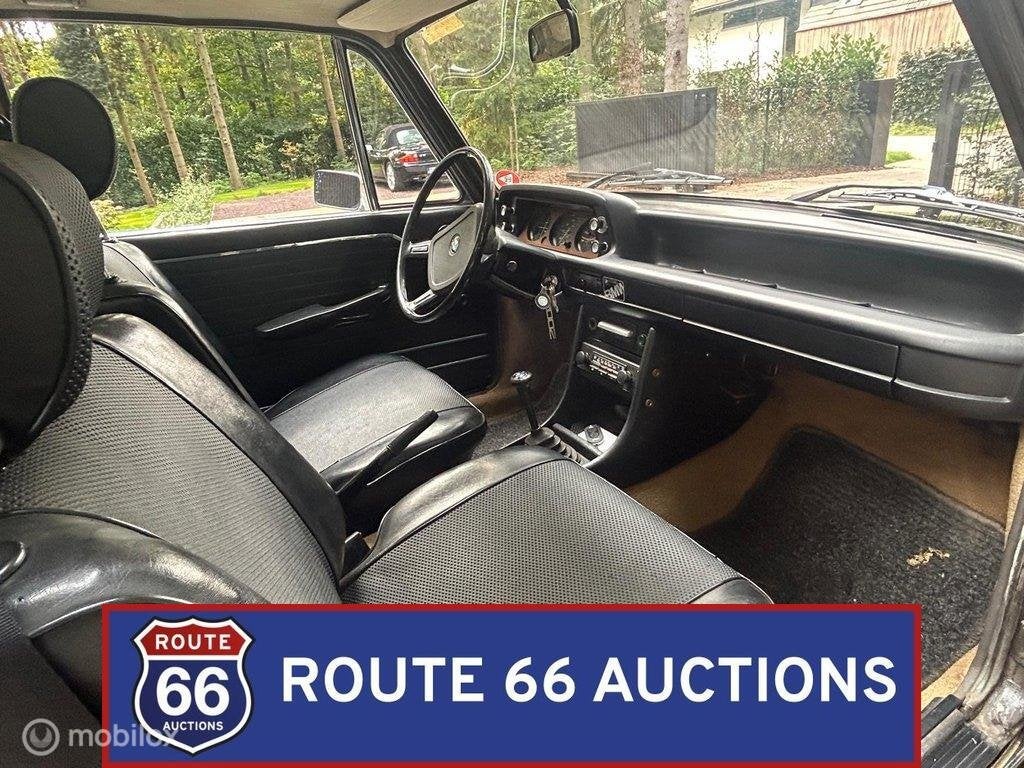 BMW 2002 Ti | 1975 | Route 66 Auctions, Auto's, Overige carrosserieën, Zwart, Bedrijf, Handgeschakeld