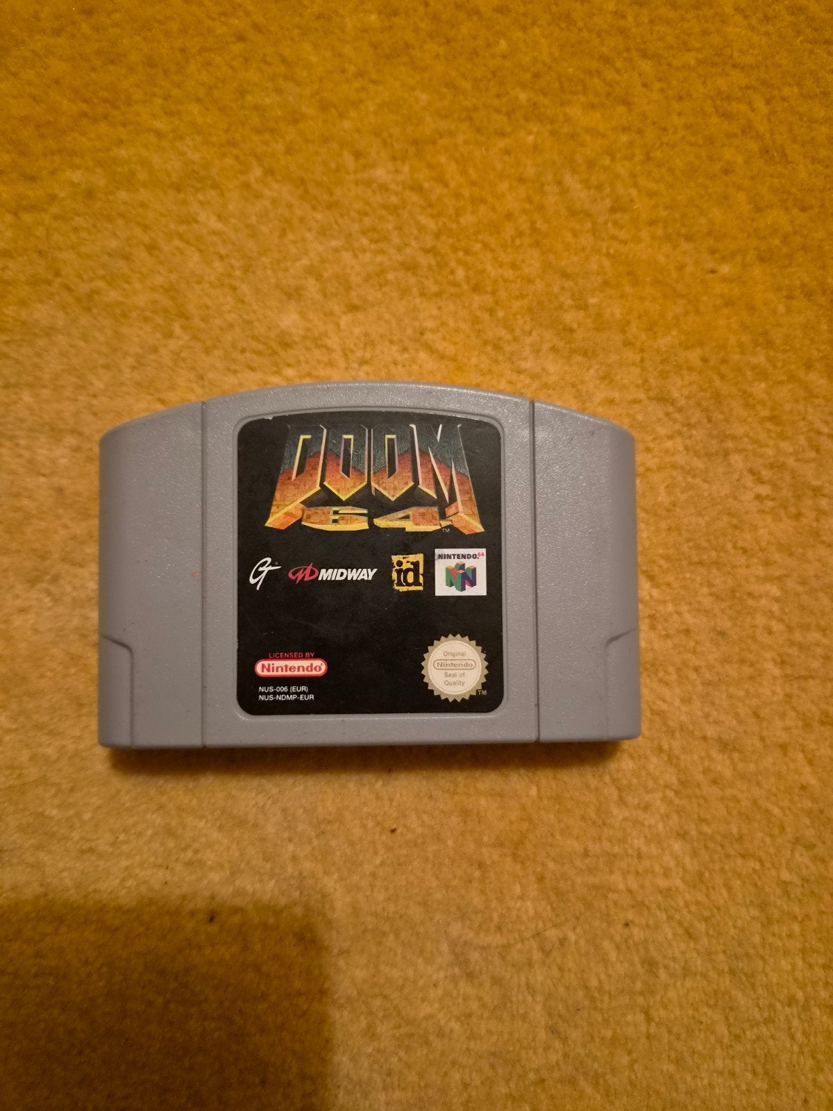 Doom 64 Nintendo 64 (N64) cartridge, Spelcomputers en Games, Gebruikt, Shooter, 1 speler, Ophalen of Verzenden
