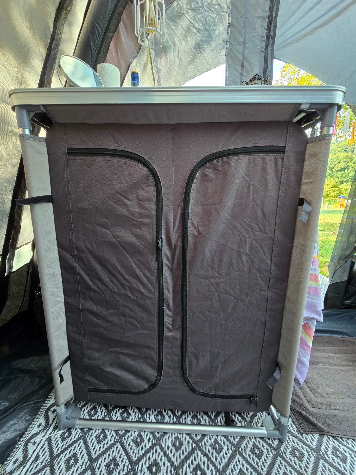 Obelink camping kastje, Ophalen, Gebruikt, Campingkast