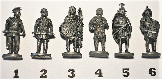 22- Ferrero kinder surprise metal Romeinen serie 2, Verzamelen, Ophalen of Verzenden, Zo goed als nieuw, Overige typen