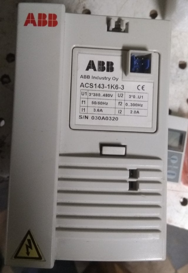 ABB ACS143-1k6-3 frequentieregelaar, Ophalen of Verzenden, Nieuw