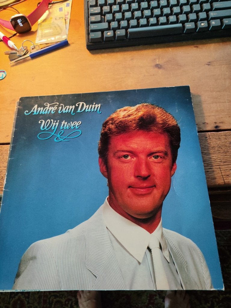 André Van duin. Wij Twee. LP0152, Verzenden, Gebruikt, Overige formaten, Levenslied of Smartlap