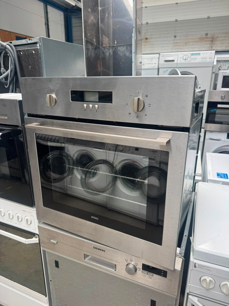 ATAG oven 60 cm bezorging mogelijk schoon, Oven, Hete lucht, Ophalen of Verzenden, Zo goed als nieuw