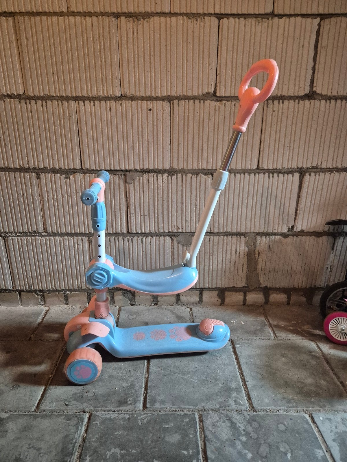 Kinderstep 3-in-1: Step, loopfiets en duwfiets, Ophalen