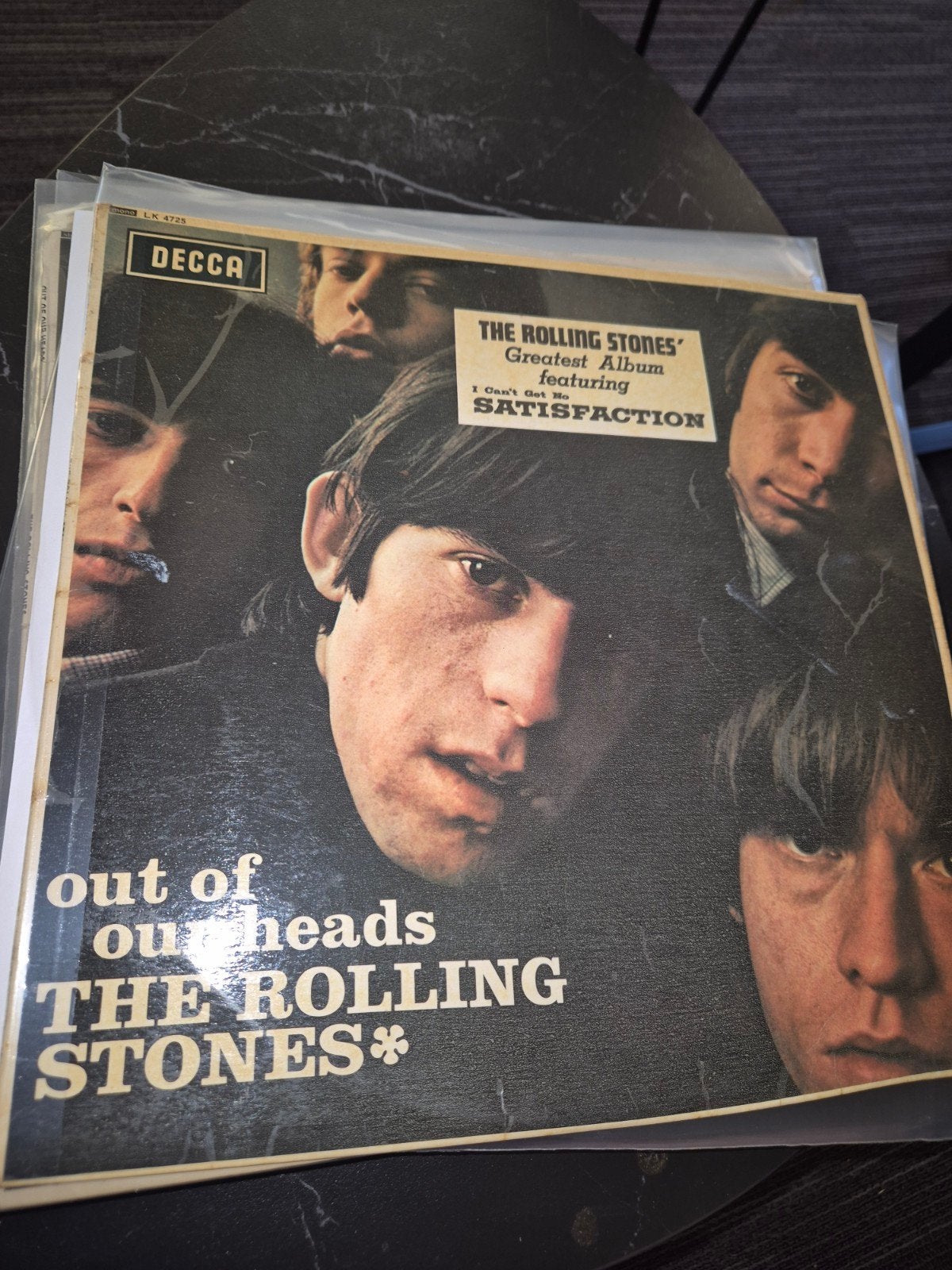 Rolling Stones - Out of our heads, Cd's en Dvd's, Vinyl | Rock, Ophalen of Verzenden, Gebruikt, 12 inch, Poprock