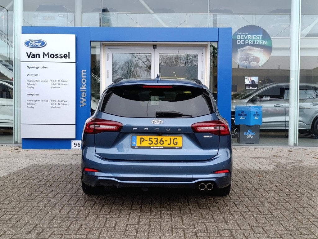 Ford Focus Wagon 1.0 EcoBoost ST Line X Business | Adaptieve, 12 maanden, Gebruikt, Euro 6, Blauw