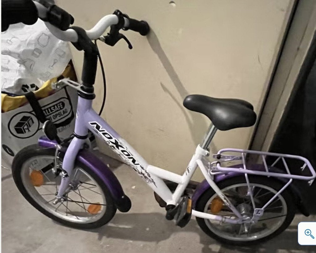Kinderfiets 3 - 6 Jaar, Ophalen, Schijfrem, Noxon, Minder dan 16 inch