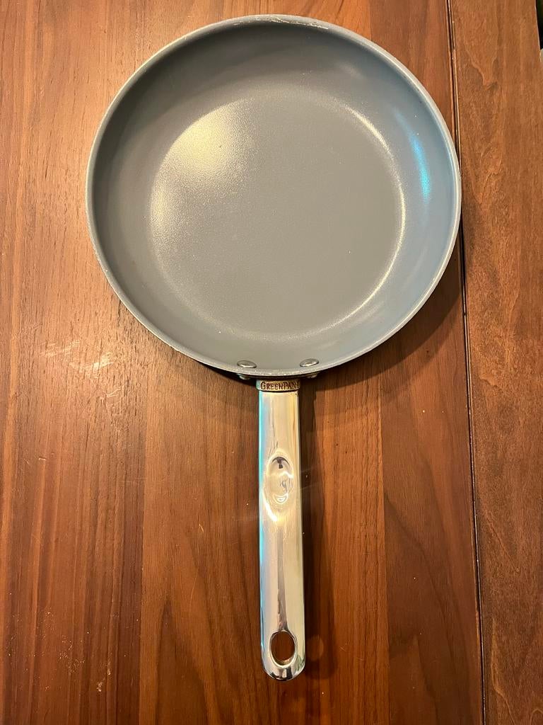 Greenpan koekenpan - Keramische antiaanbaklaag, Ophalen, Gebruikt, Keramische plaat, Aluminium