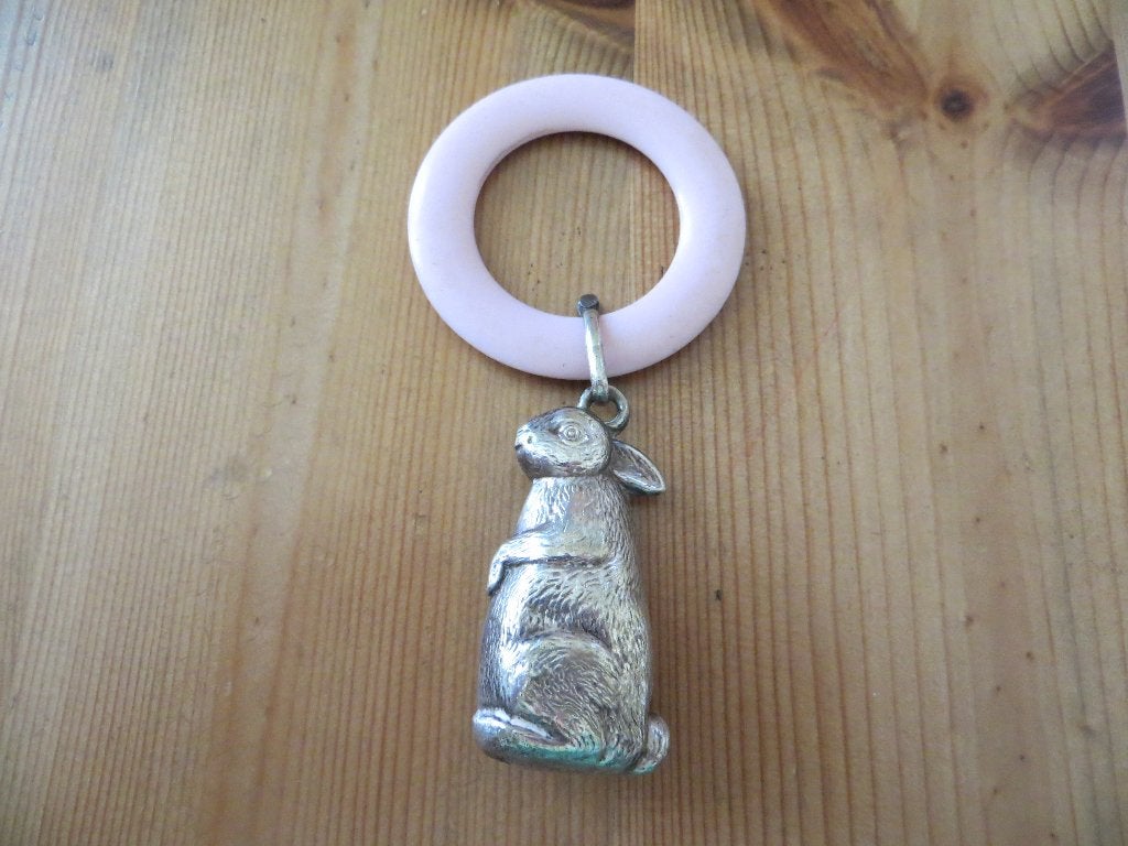 rammelaar Haas of Konijn, Antiek en Kunst, Antiek | Goud en Zilver, Ophalen of Verzenden, Zilver