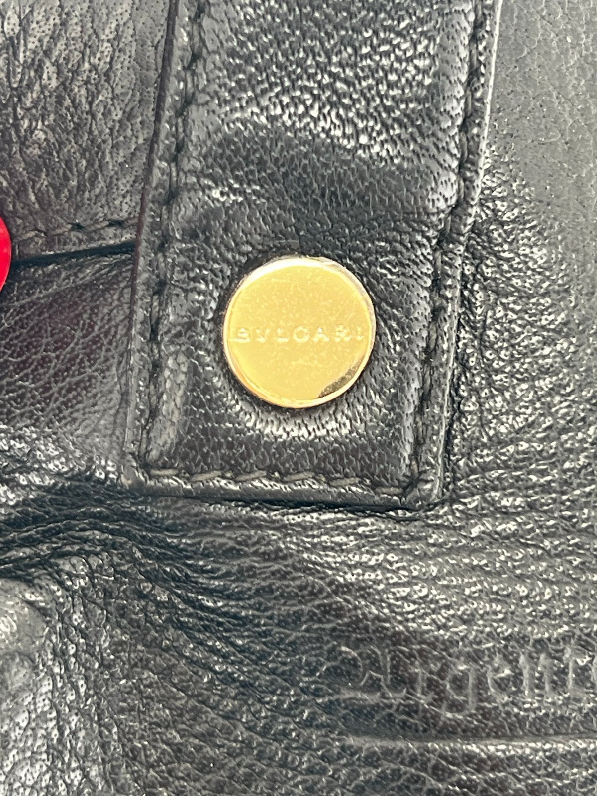 Bulgari Designer Handtas van Echt Leer - Zwart, Ophalen of Verzenden, Gebruikt, Zwart, Handtas