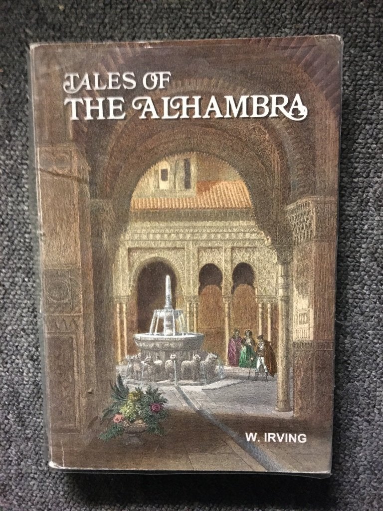 Verhalen van het Alhambra; door Washington Irving #Spanje, 19e eeuw, Europa, Ophalen of Verzenden, Zo goed als nieuw