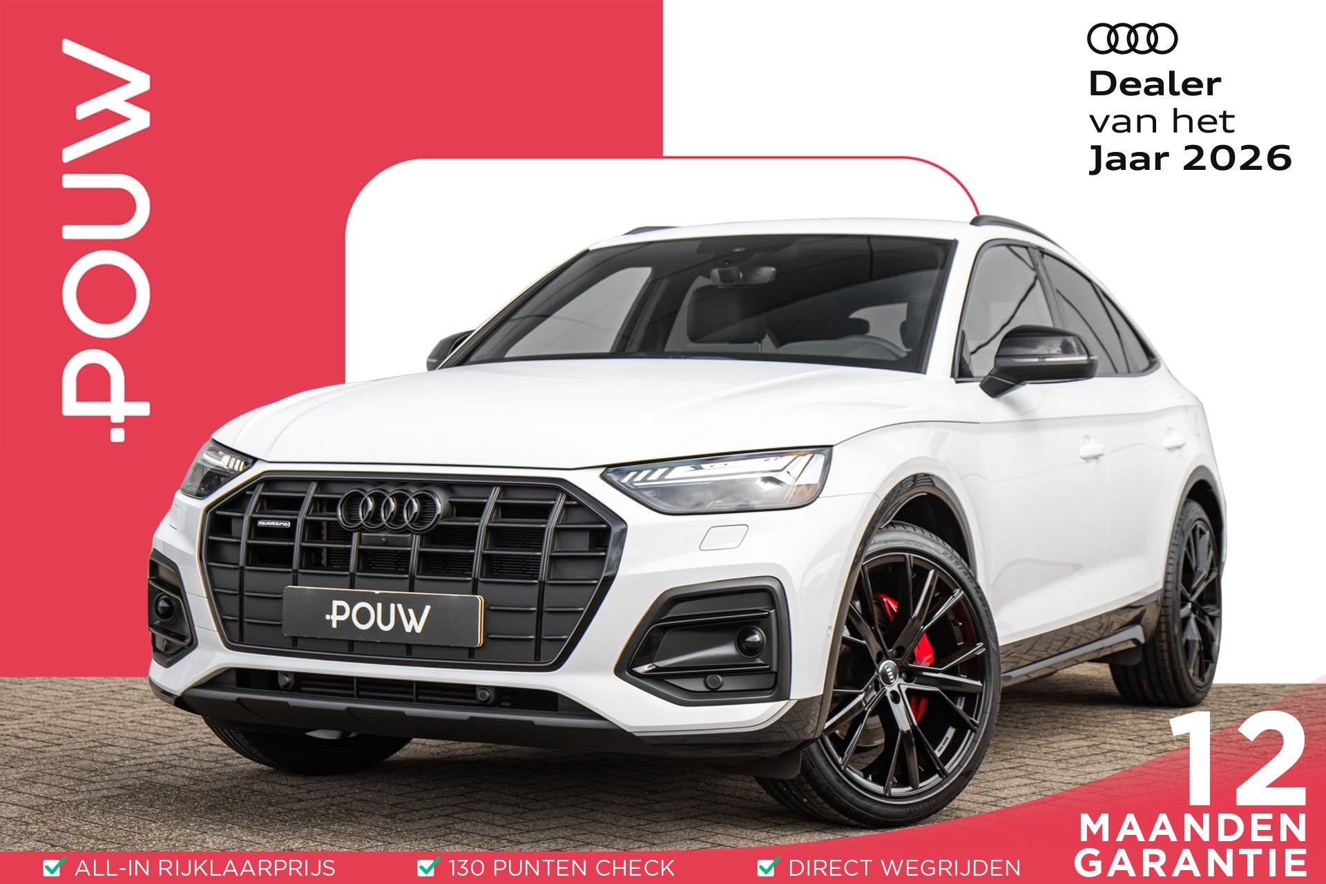 Audi Q5 Sportback 50 TFSIe 299pk S Edition | SoH 98% | Lucht