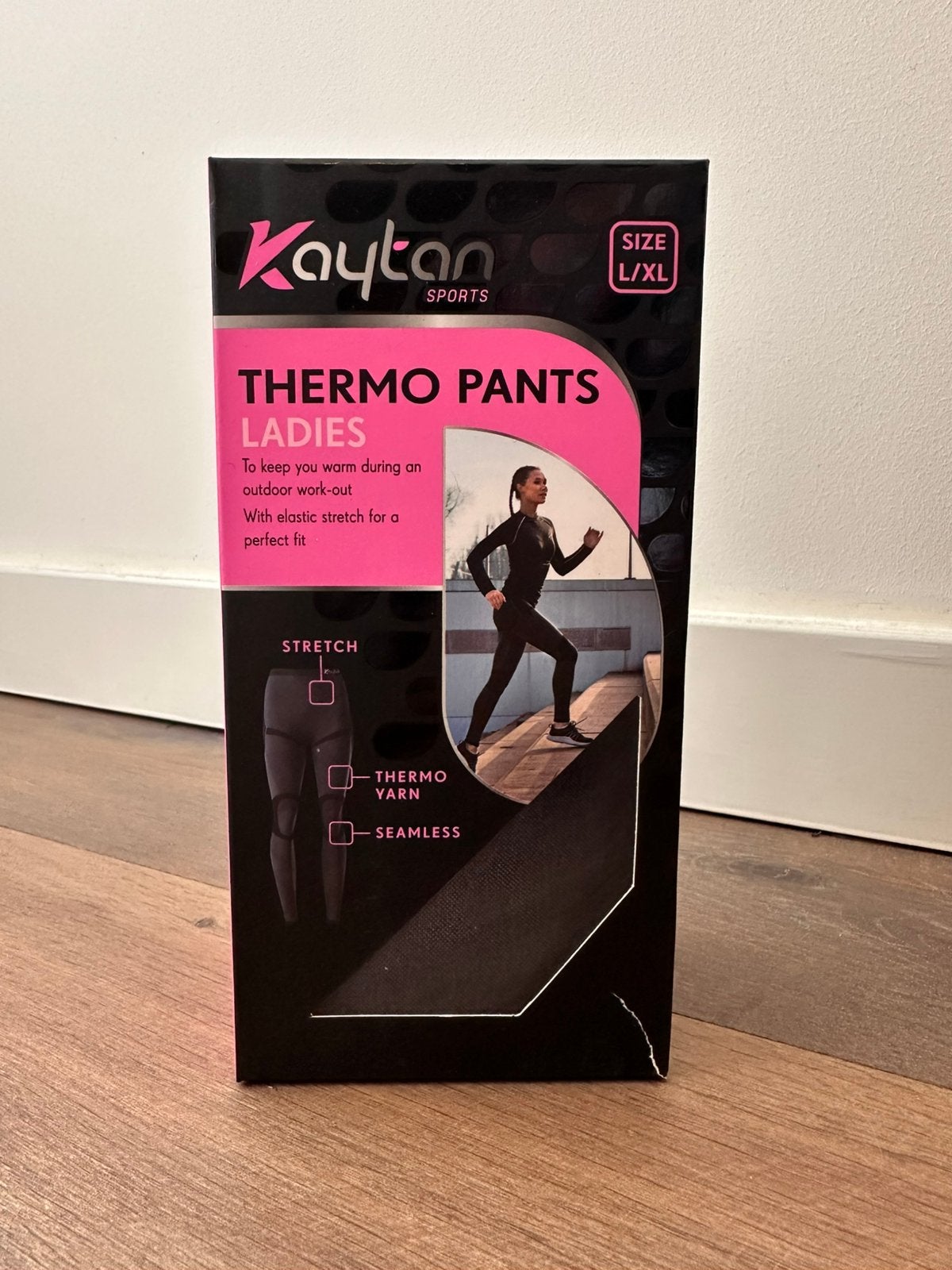 Kaytan Sports thermo legging dames - Maat L/XL - NIEUW, Legging, Zwart, Nieuw, Ophalen of Verzenden