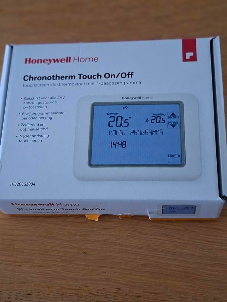 Chronotherm Touch On/Off klokthermostaat, Ophalen