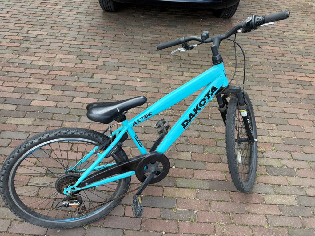 Altec Dakota Mountainbike - Turquoise, Gebruikt, Velgrem, Versnellingen, Minder dan 49 cm