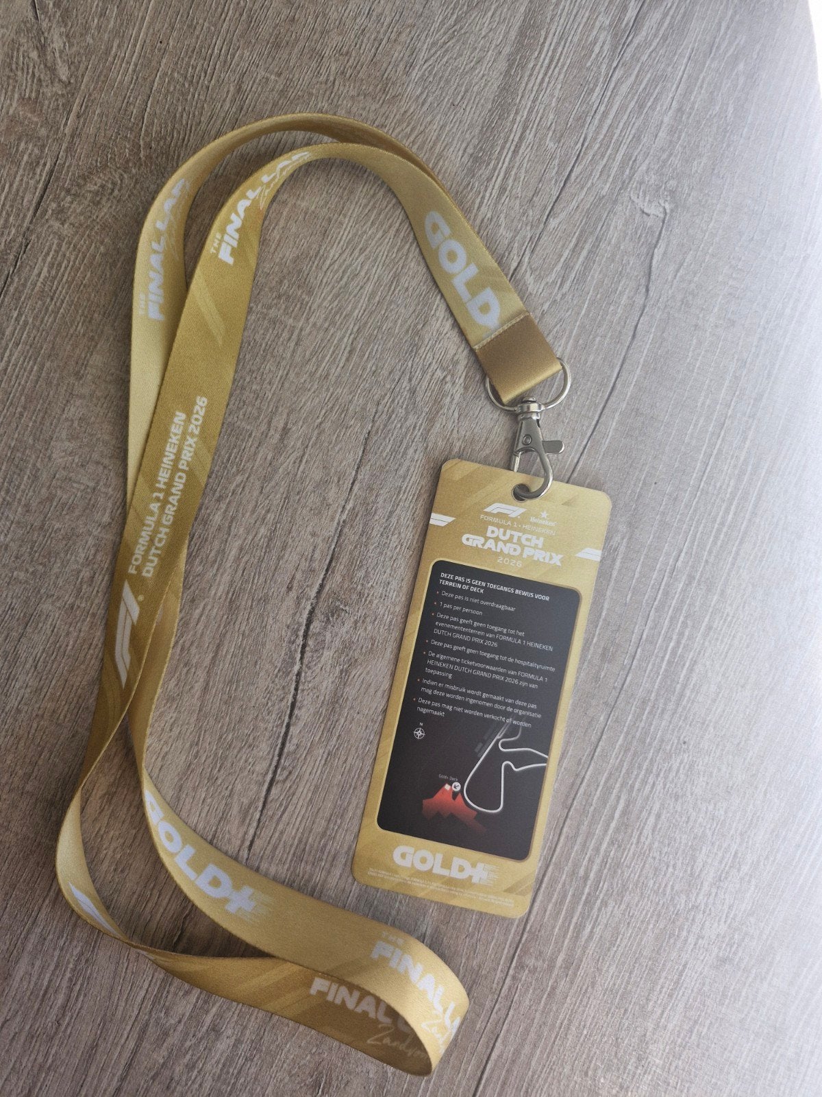 GOLD+ Tickets - F1 Zandvoort - 2026, Tickets en Kaartjes, Eén persoon