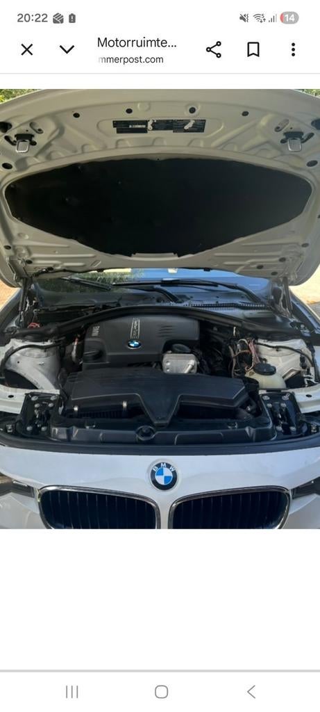 Geluidisolatie bekleding motorkap voor een bmw F30, Gebruikt, Voor, Ophalen of Verzenden, BMW