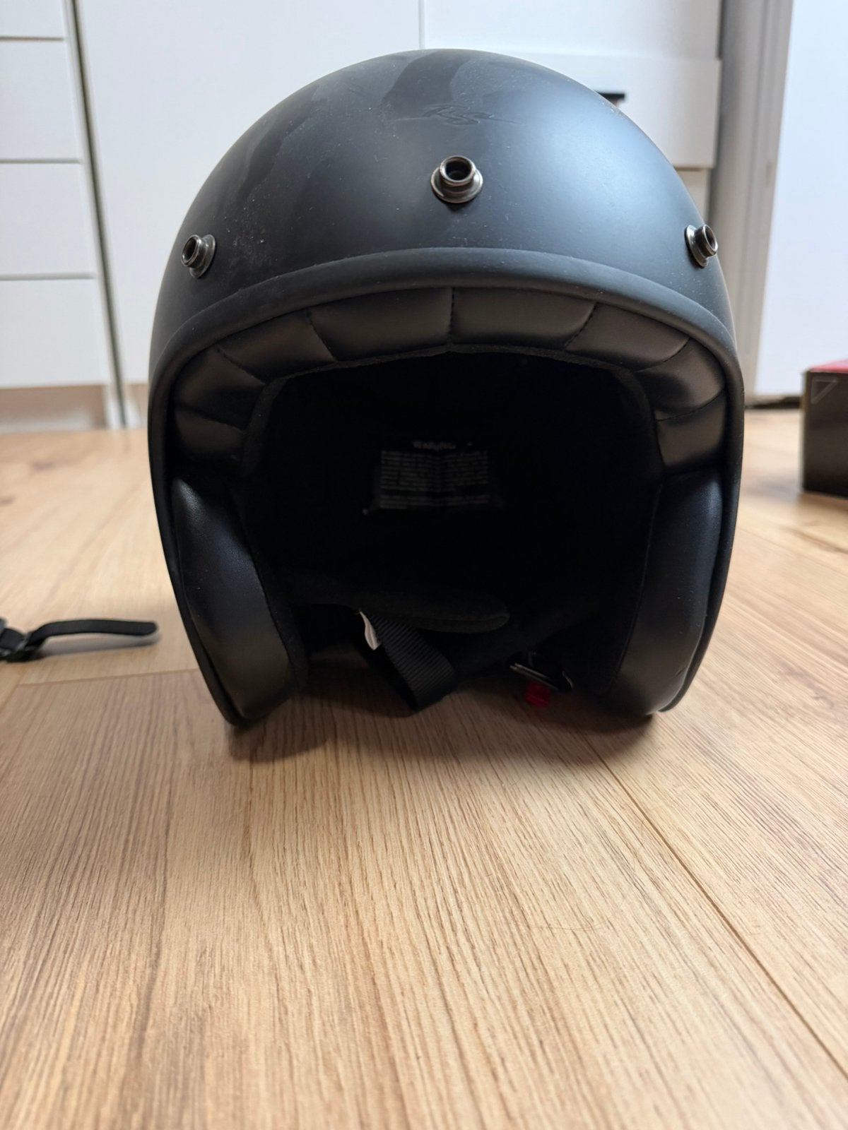 Te koop chopper helm pot helm maat l, Motoren, Ophalen of Verzenden, Tweedehands, Integraalhelm, Overige merken