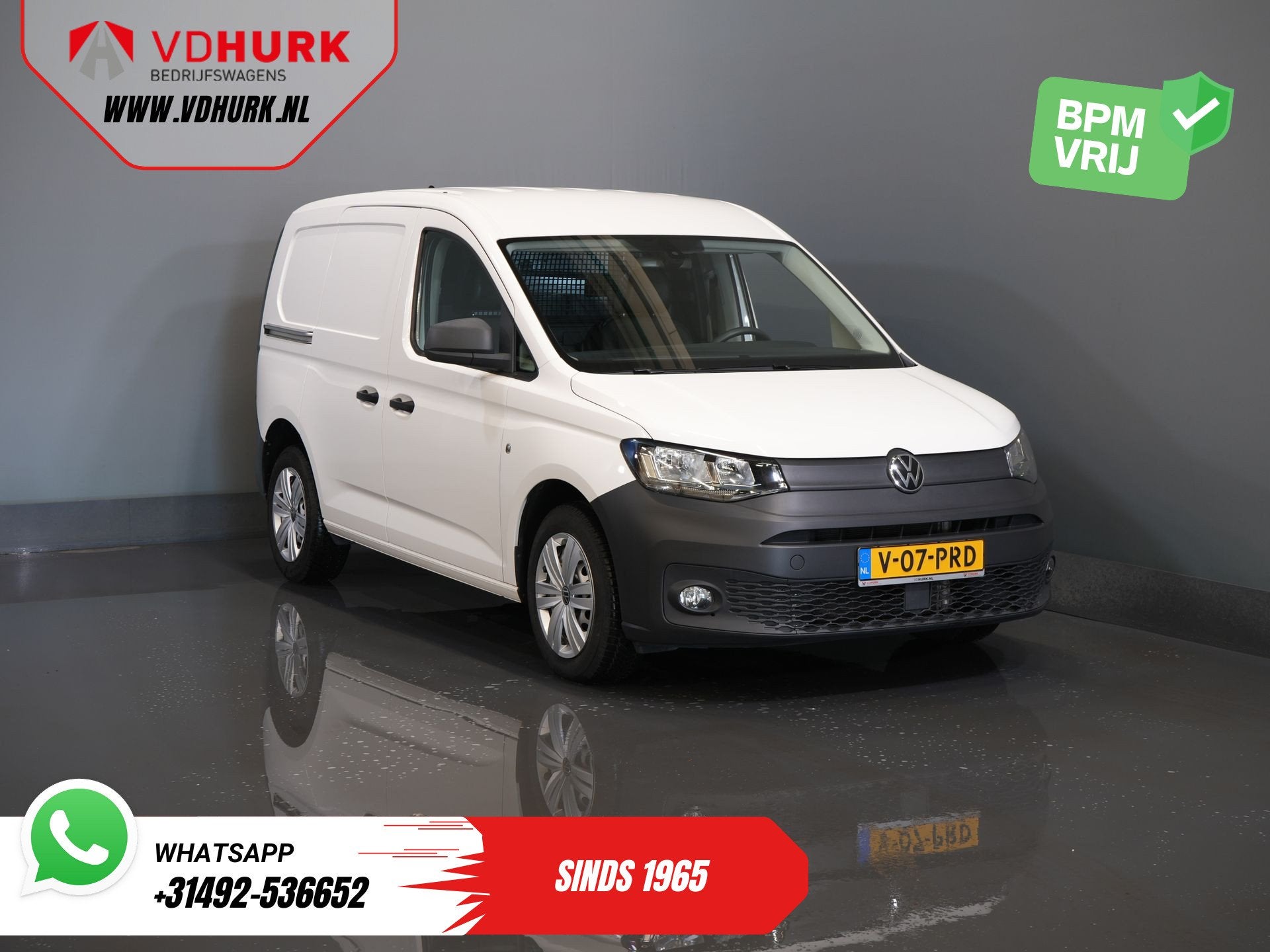Volkswagen Caddy Cargo 2.0 TDI 100 pk Omvormer/ Sortimo/ Cru, Voorwielaandrijving, Gebruikt, 4 cilinders, Volkswagen