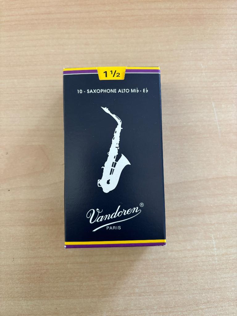 Vandoren Rietjes / Reeds rieten alt sax saxofoon 1,5, Ophalen, Nieuw, Alt