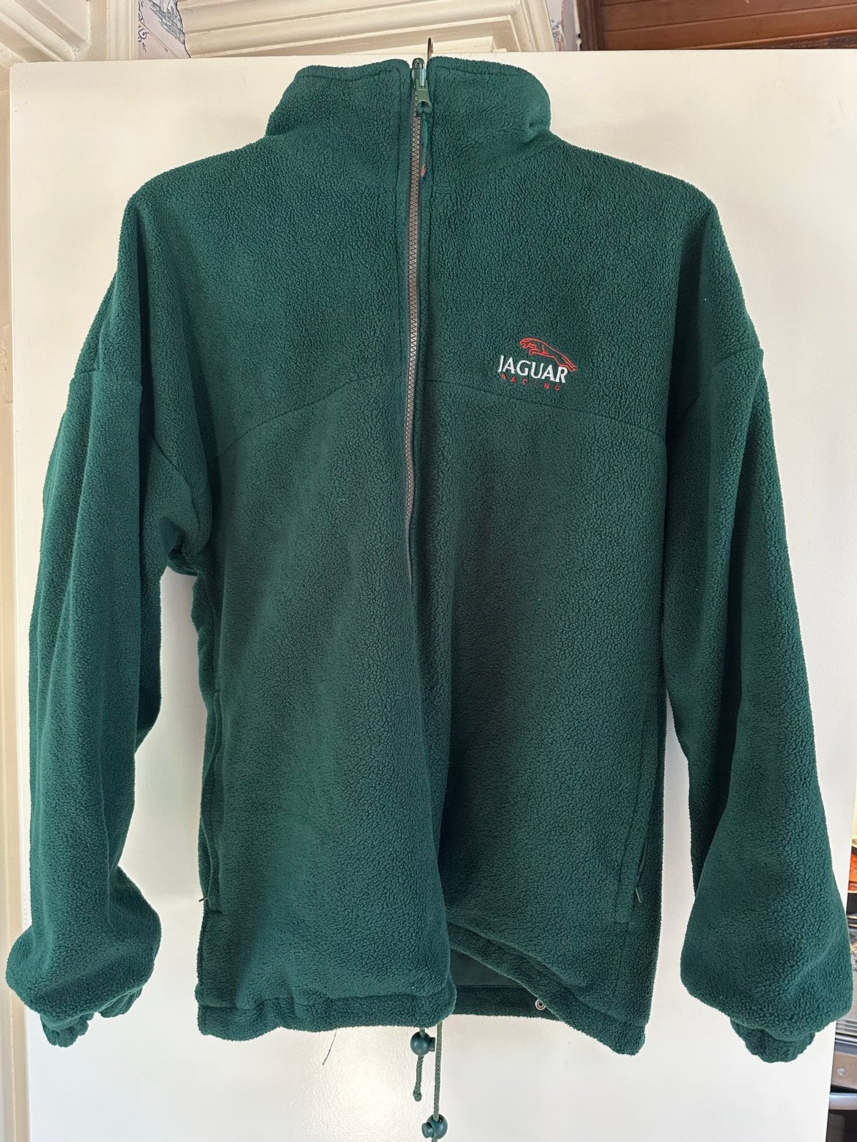 Jaguar Racing Fleece Jas - Groen, Maat S, Ophalen of Verzenden, Zo goed als nieuw, Maat 46 (S) of kleiner, Groen