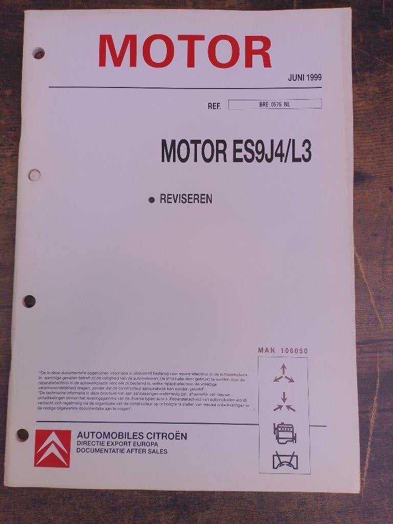 Citroen / Peugeot dealer werkplaatsboek Revisie 3.0 V6 ES9J4, Ophalen of Verzenden, Gelezen, Citroën