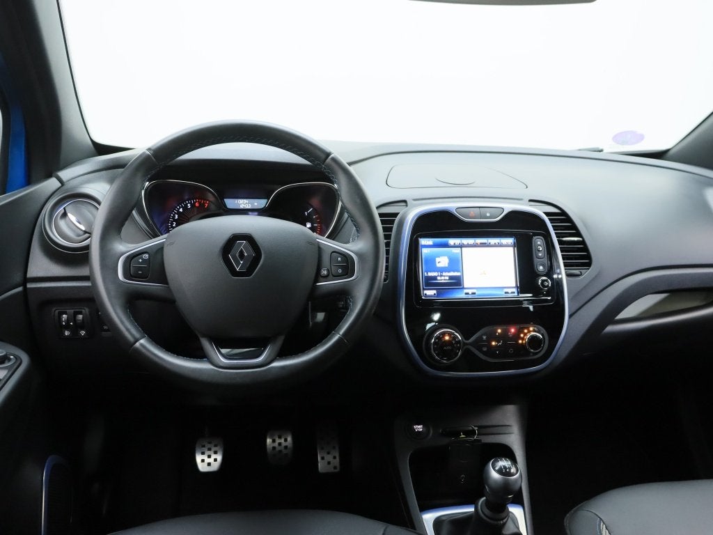 Renault Captur 0.9 TCe Wave | Trekhaak | Navigatie | Camera, Stof, Gebruikt, Blauw, 49 €/maand