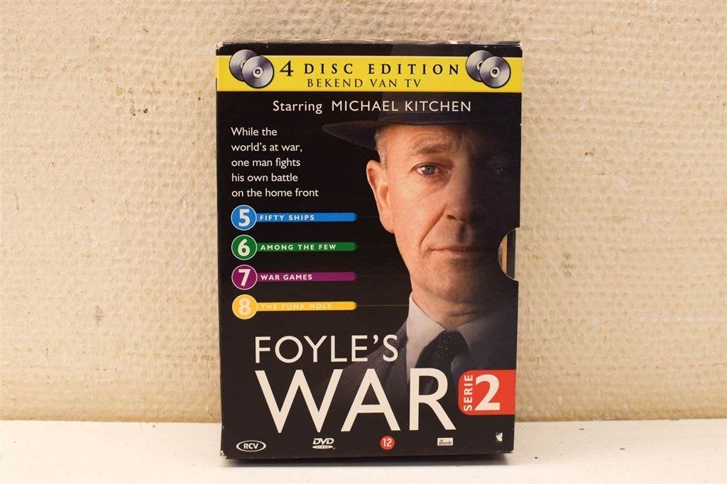 4 dvd box Foyle\'s War serie 2 46807, Cd's en Dvd's, Ophalen of Verzenden, Gebruikt