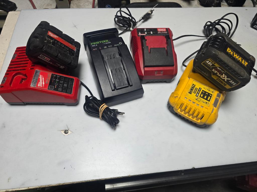 Festool Milwaukee dewalt senco opladers lader, Ophalen of Verzenden, N.v.t, N.v.t, N.v.t