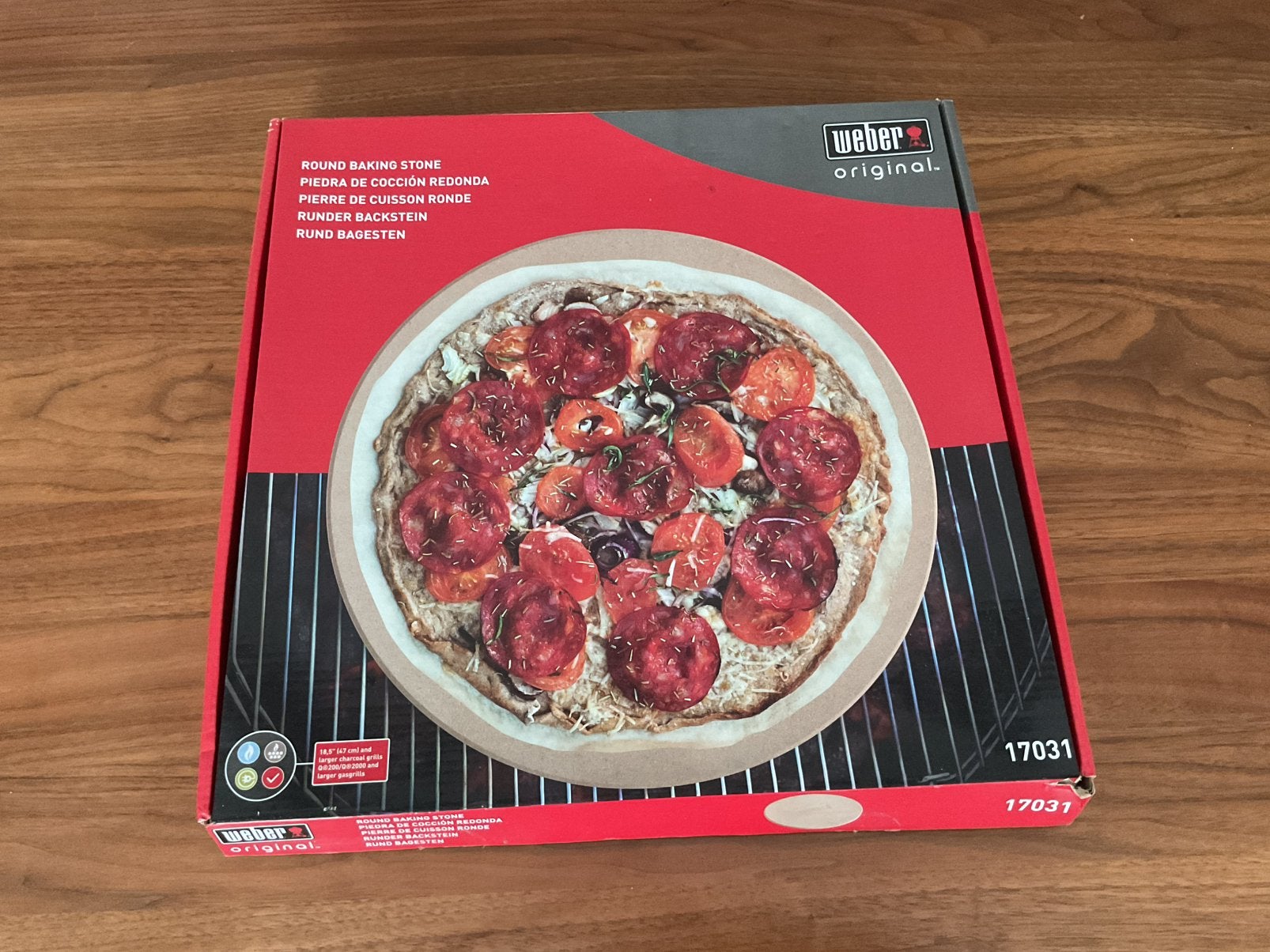 Pizza baksteen, Ophalen, Nieuw